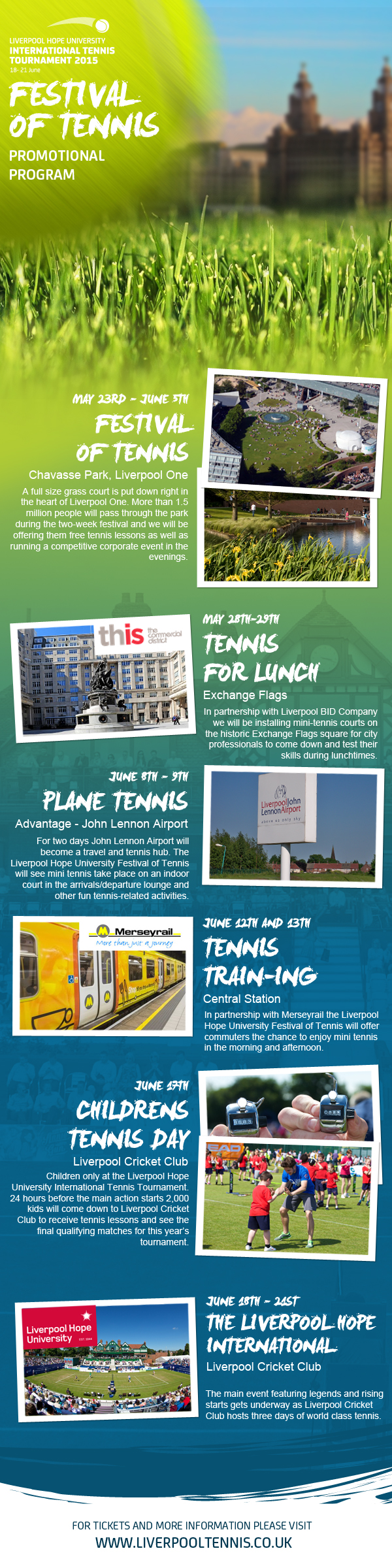 Liverpool Tennis - promotional program